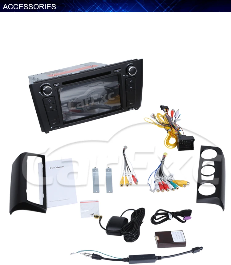 Excellent Android 9.0 Quad Core Car DVD Player For BMW E81/E82/E88 1 Series With Canbus GPS Wifi   Bluetooth Radio 14