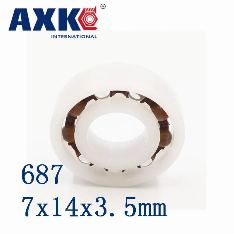 

2023 ограниченные новые упорные подшипники rolсейчас Axk 687 Pom (10 шт.) Φ 7x14x3,5 мм стеклянные шарики 7*14 * мм