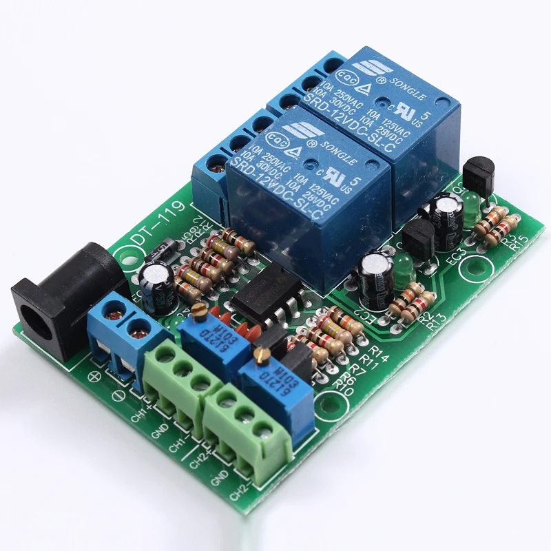 Buy DC 12V 2 Channel Voltage Comparator Module LM393