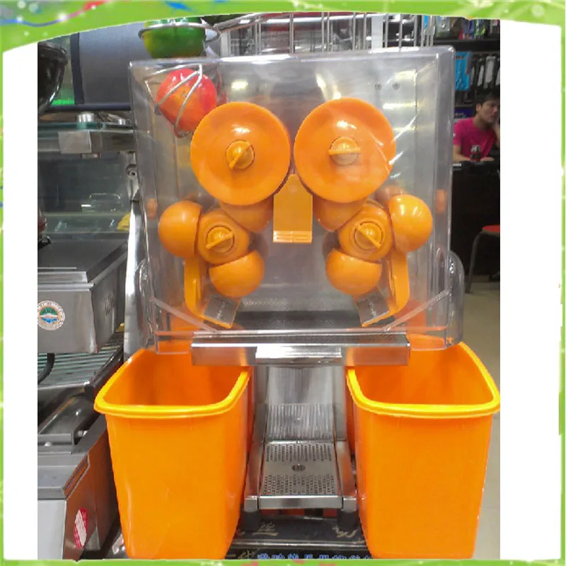 free shipping high capacity commerical orange squeezer electric orange squeezing machine automatic orange extractor