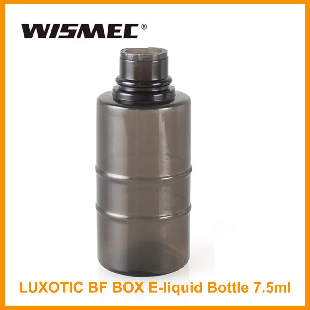 

Original WISMEC LUXOTIC BF BOX E-liquid Bottle 7.5ml replacement plastic e-liquid Bottle For Luxotic BF Kit E-Cigarette