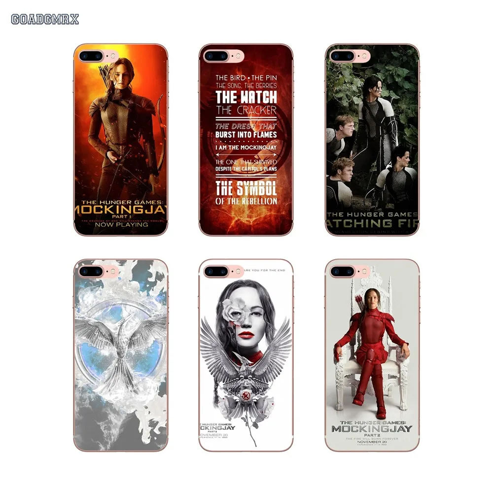

The Hunger Games Movie Poster Silicone Case Cover For Samsung Galaxy S2 S3 S4 S5 Mini Alpha S6 S7 edge S8 S9 Plus J1 Grand Prime