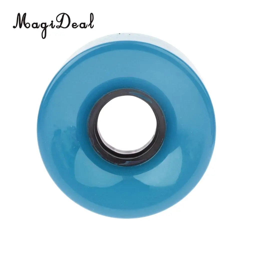 MagiDeal Solid Cruiser Longboard Bodyboard PU Wheels Colorful for Mini Cruiser Children Kids Skate Board Accessory