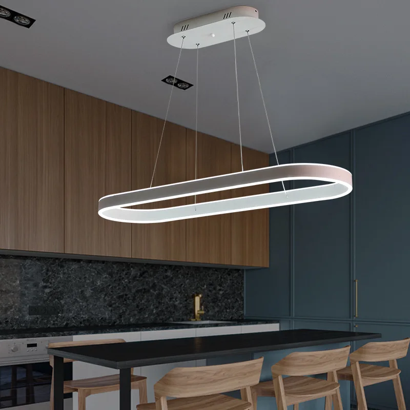 

Simple Modern LED Pendant Lights For Living Dining Room Suspension Hanging Lighting Lustre Office Pendant Lamp Fixture AC85-265V