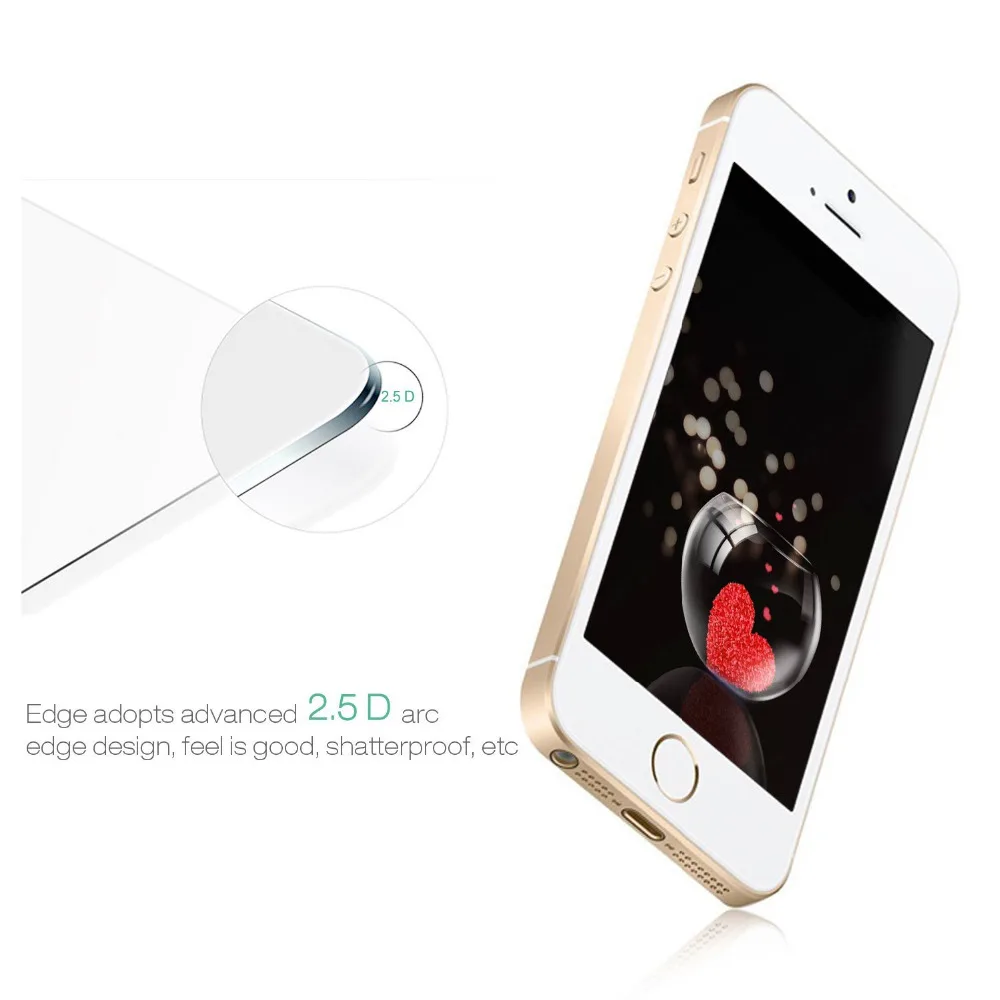 Suntaiho 9H Tempered Glass Screen Protector Film For 5 5s 5c SE screen protector guard film front case cover With Retail Package Suntaiho 9H Tempered Glass Screen Protector Film For 5 5s 5c SE screen protector guard film front case cover With Retail Package