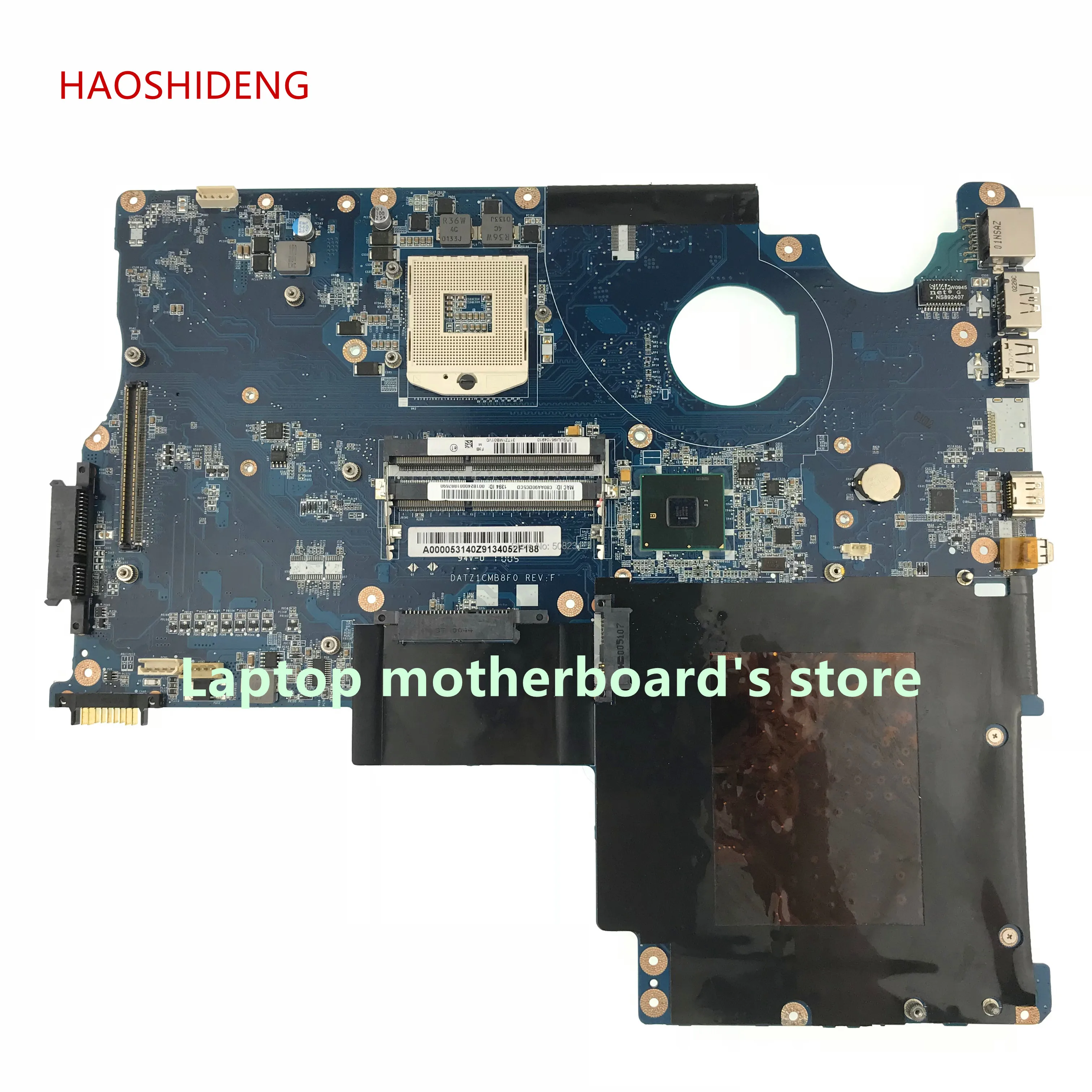 

JU PIN YUAN A000053140 DATZ1CMB8F0 mainboard for Toshiba satellite X500 X505 Laptop motherboard All functions fully Tested
