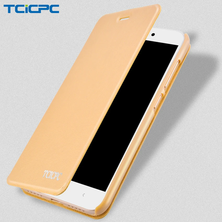 Чехол-книжка TCICPC для Xiaomi Redmi 4X роскошный тонкий мягкий чехол из искусственной