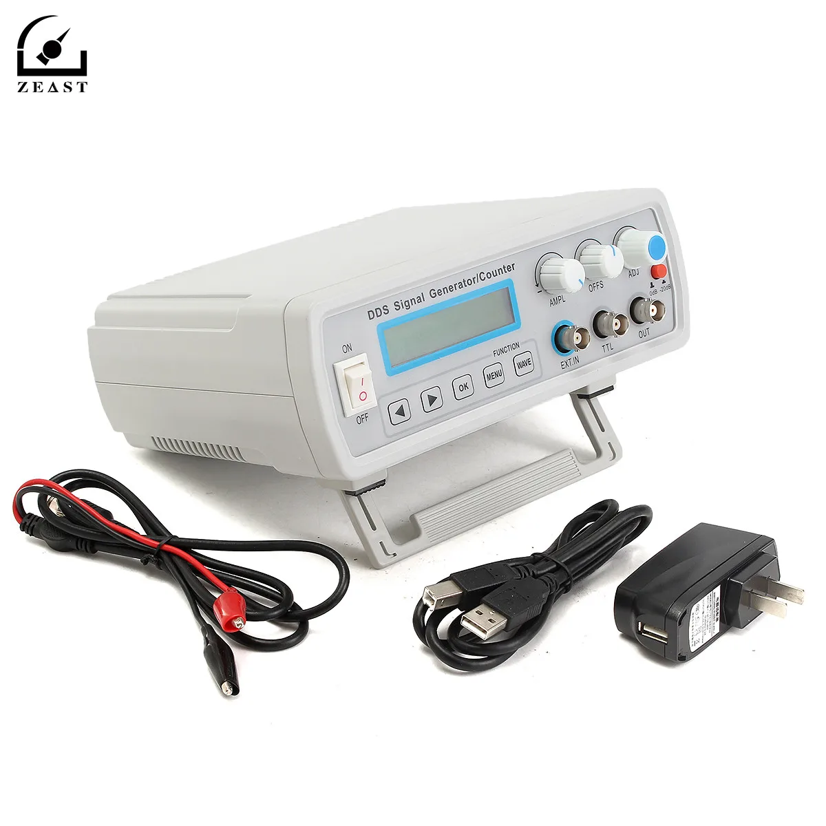 

2MHz DDS Function Signal Generator Sine/Square Wave Sweep Frequency Meter Digital FY2102S Electronic Measuring Instruments