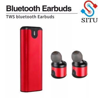 

SITU A2 TWS Wireless Bluetooth Earphone with Power Bank In-Ear Stereo Earbuds Invisible Sports Earphones for IOS Android Phone