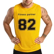 Мужская майка ropa hombre для бодибилдинга, мужская спортивная быстросохнущая летняя майка с принтом, мускулаторные майки без рукавов, топы, одежда для фитнеса