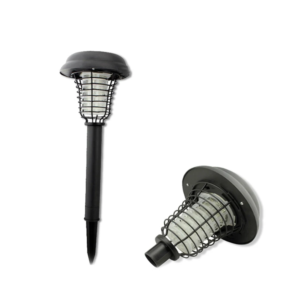 

Solar Powered Mosquito Killer Light Lamp LED Insect Zapper Portable For Outdoor Garden &T8