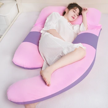 

Multifunction Big Pregnancy Pillow Maternity Full Body Bedding Pillow Comfortable U-Shape Cushion for Side Sleepers,170*110*80cm