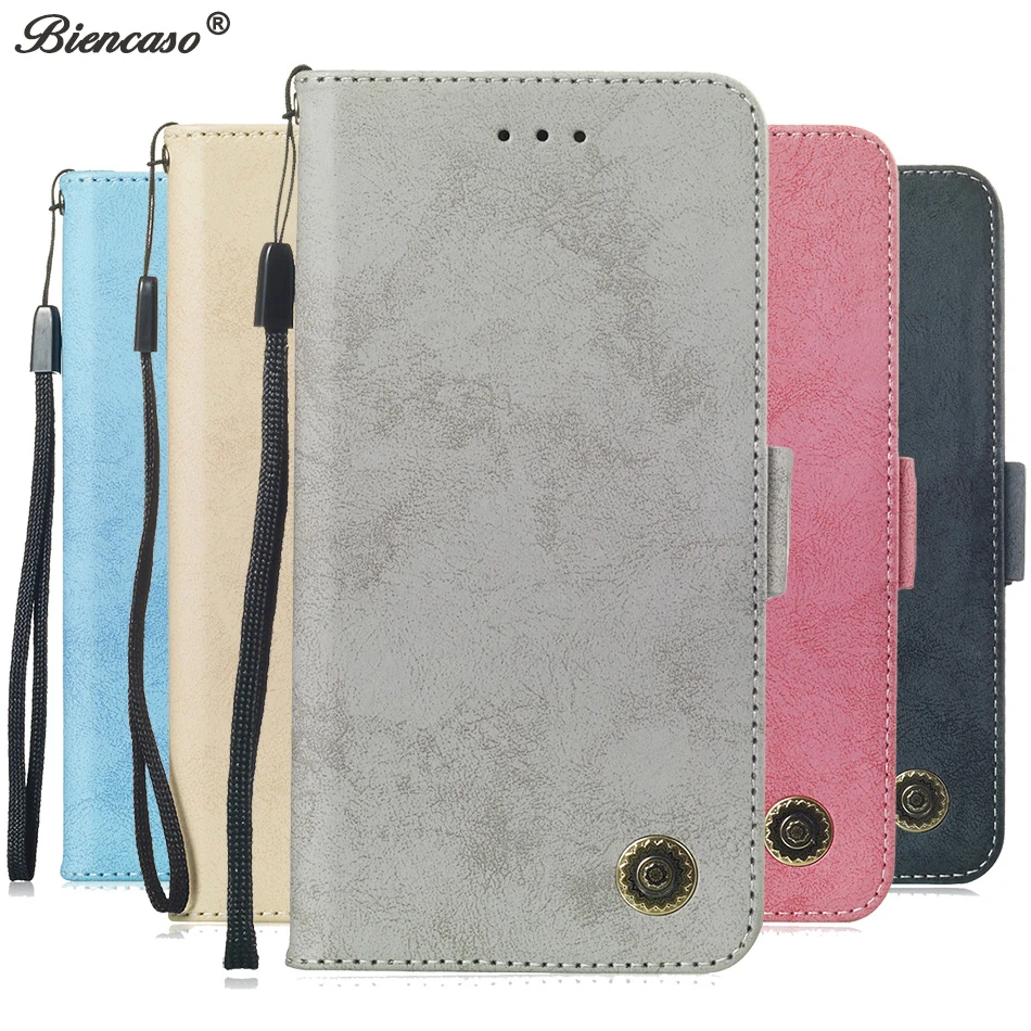 

Luxury Retro Solid Color Leather Wallet Case For Nokia 3.1 5.1 6.1 7.1 8.1 2018 Flip Cover Card Slot For Nokia 7 Plus X5 X6 X7