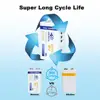Micro USB 9V 600mAh PPP3 6F22 rechargeable lithium ion battery for Multimeter smoke alarm wireless microphone Guitar EQ Intercom ► Photo 2/5