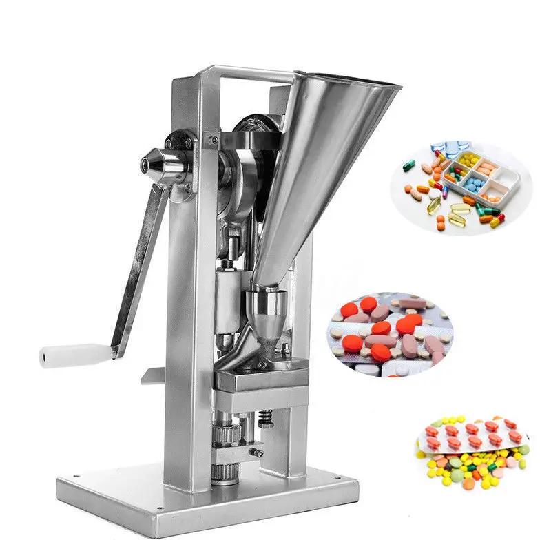 

Manual Type Single Punch Tablet Press 15kN Pill Making Machine Maker TDP-0