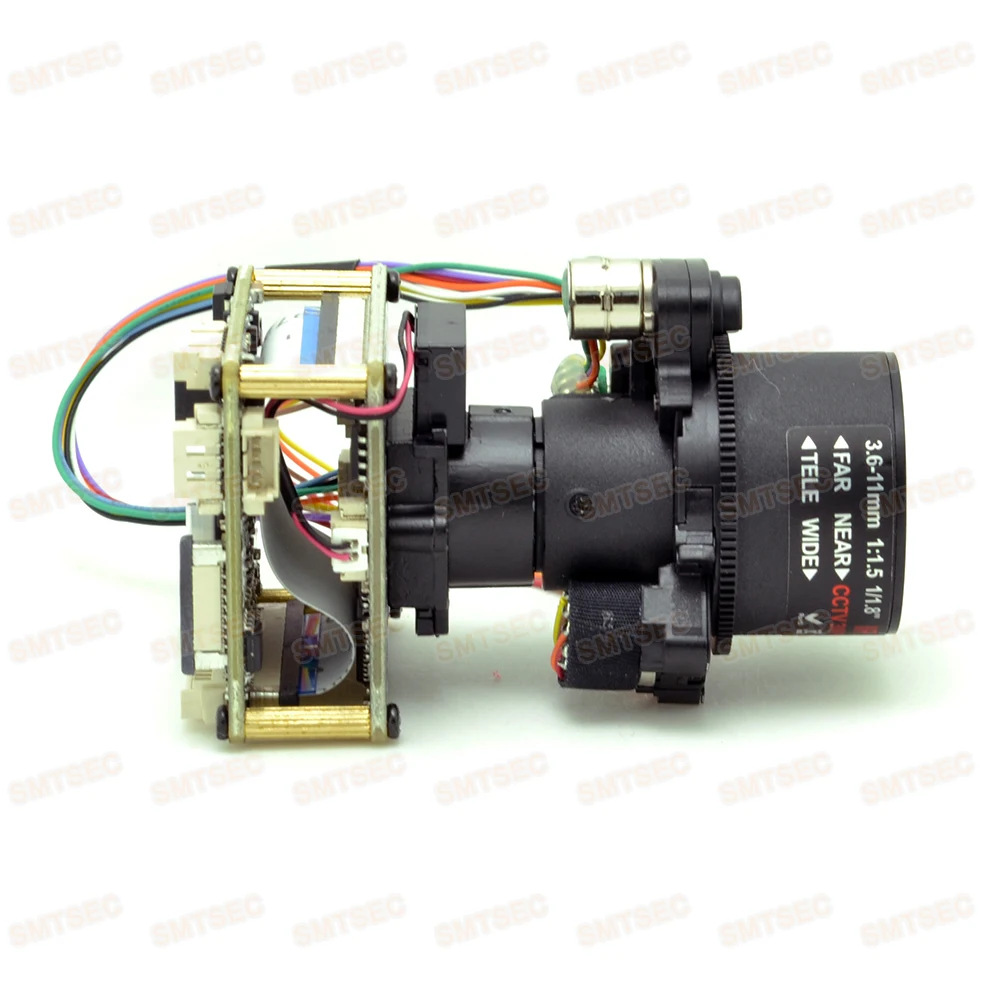 

50/60fps 2MP Super Starlight IP Board Camera Module +3.6-11mm 3x zoom Auto Focus Auto IRIS Lens Sony IMX385 SIP-E385AML-3611