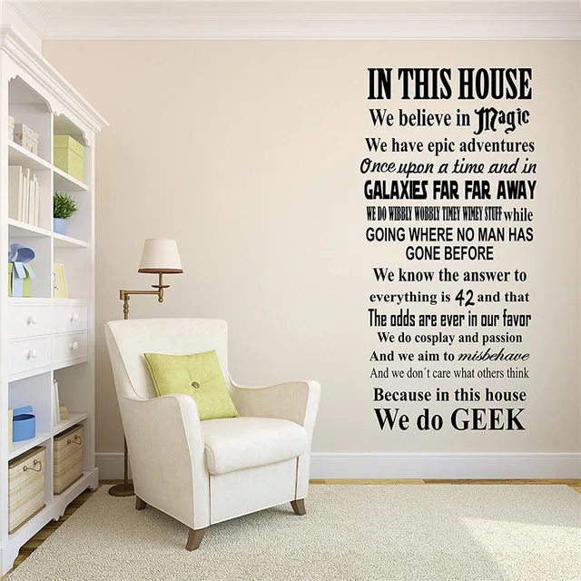 In Dit Huis We Doen Geek Muursticker Woonkamer Decor Fantasy Star ... In Dit Huis We Doen Geek Muursticker Woonkamer Decor Fantasy Star ...