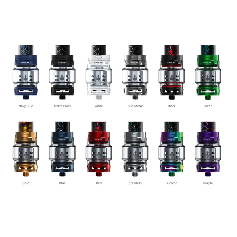 Оригинальный атомайзер Smok TFV12 Prince Tank 8 мл Cloud Beast с электронной сигаретой Q4 X6 T10 Coil Fit