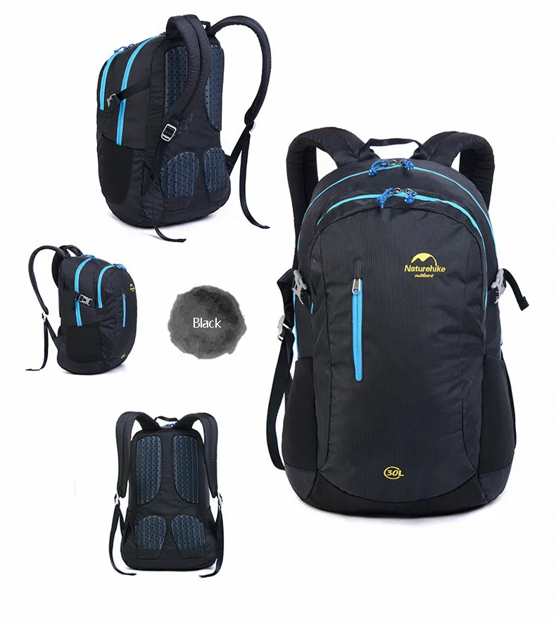 Naturehike 30L Открытый походный рюкзак водостойкий ультралегкий походный рюкзак для альпинизма сумка для велоспорта дышащий рюкзак