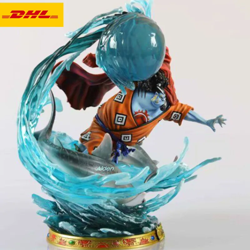 15&quot ONE PIECE Statue The Straw Hat Pirates Bust Jinbe Full-Length Portrait Seven Warlords Of Sea GK Action Figure 37CM B812 | Игрушки и