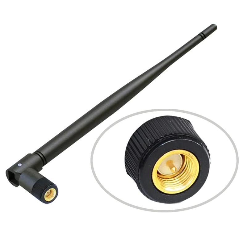 WIFI Antenna 5.5 dbi Gain 2400 2500MHz Frequency SMA Male Connector 2