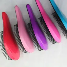 6 цветов, Волшебная распутывающая ручка, расческа для душа, расческа для волос, инструмент для укладки салона