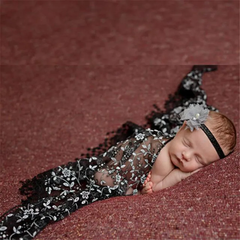 Горячая Распродажа реквизит для новорожденного ребенка реквизит для фотосессии одеяло с повязкой на голову