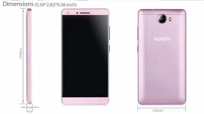 Оригинальный телефон XGODY X11 громкий динамик для смартфона 5 0 дюймов Android 1 MTK6580