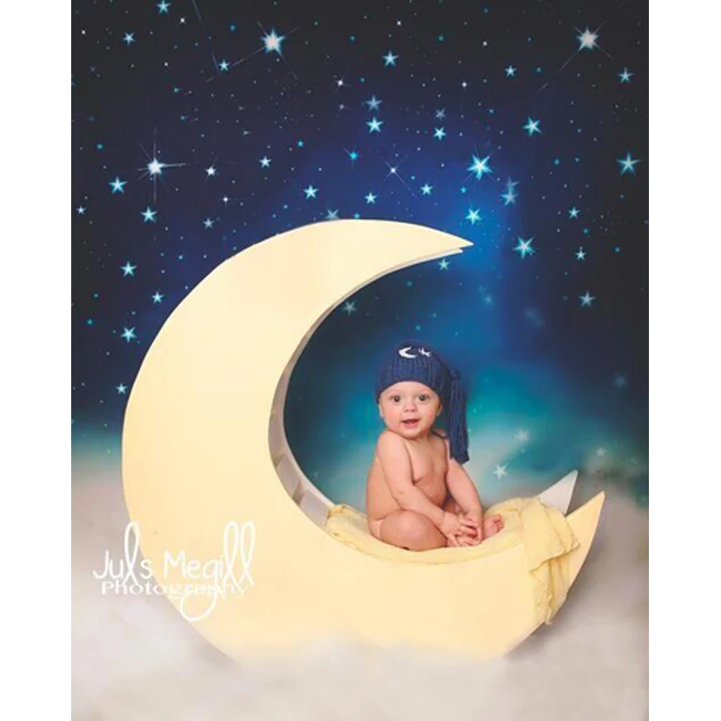 

Stars Photography Backdrop Thin fabric cloth Printed background Newborns Portrait Background F-2743