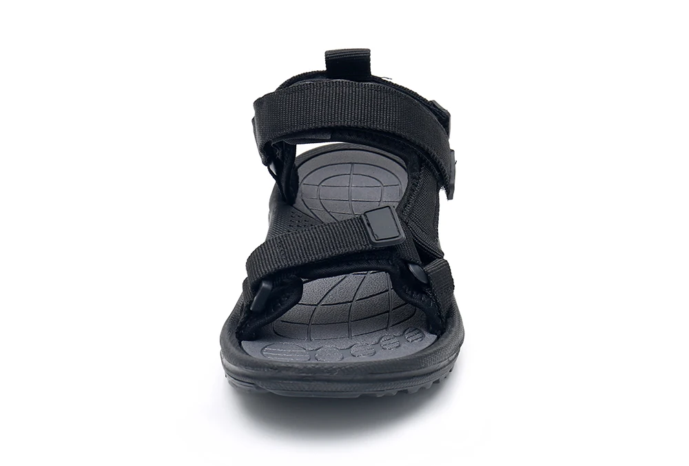 Apakowa Unisex Little Kid Boys Girls Summer Peep-Toe Beach Walking 3 Strap Sport Sandals Child Washable Quick Drying Water Shoes