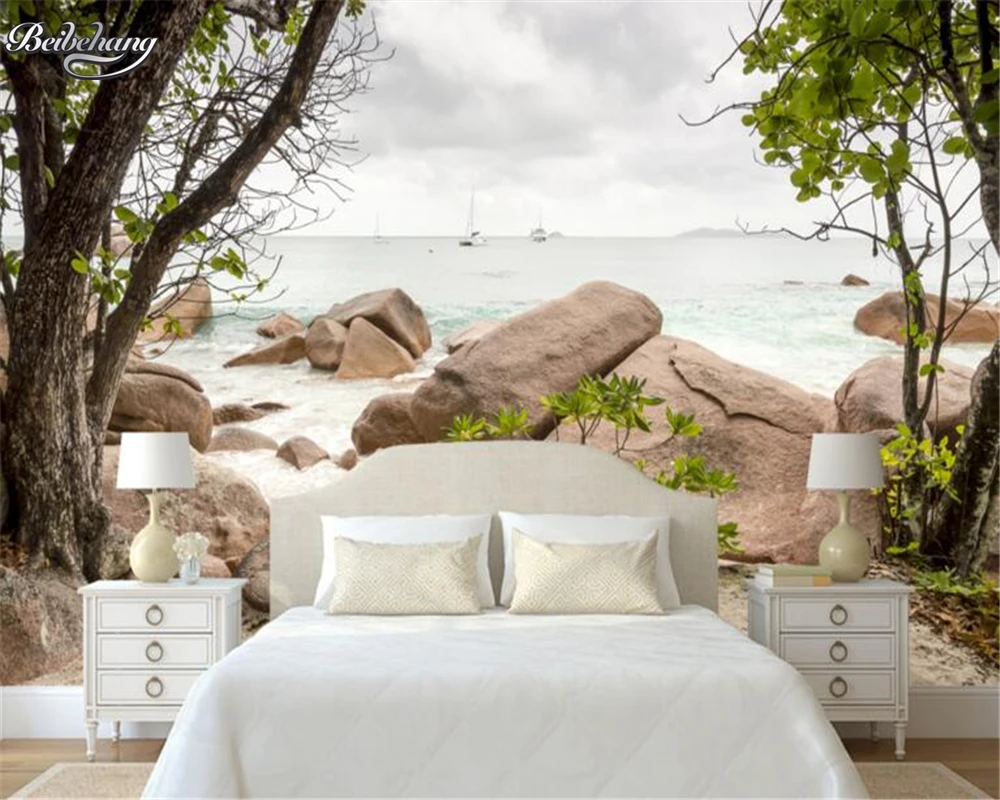 

Beibehang 3 d Gobi Desert Stone Tree Background wallpaper  Living Room Bedroom Decoration wallpaper papel de parede para quarto