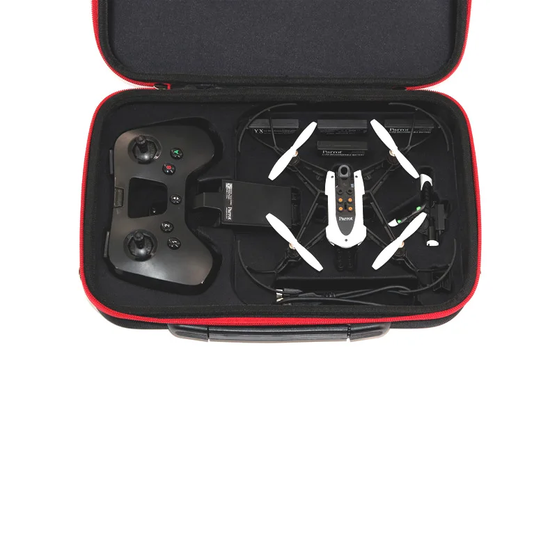 Remote Controller  body  Spare parts Hard Shell Case Shoulder Bag Handbag box for Parrot Minidrone Mambo Drone Accessories 1 (6)