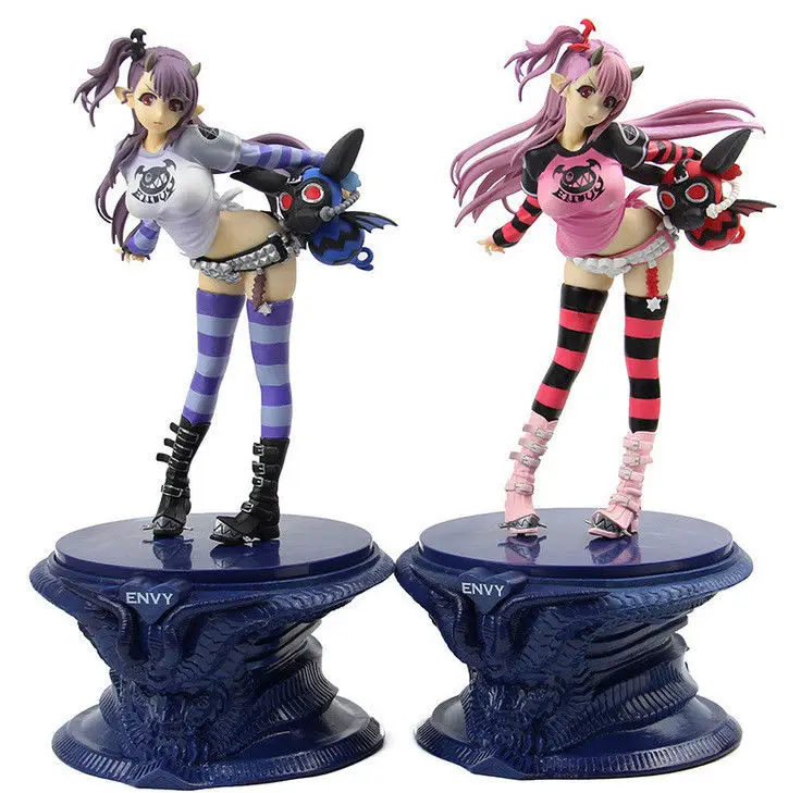 

Sexy girl The Seven Deadly Sins Asmodeus Leviathan Envy 1/8 PVC Figure Blue & Red Ver. New