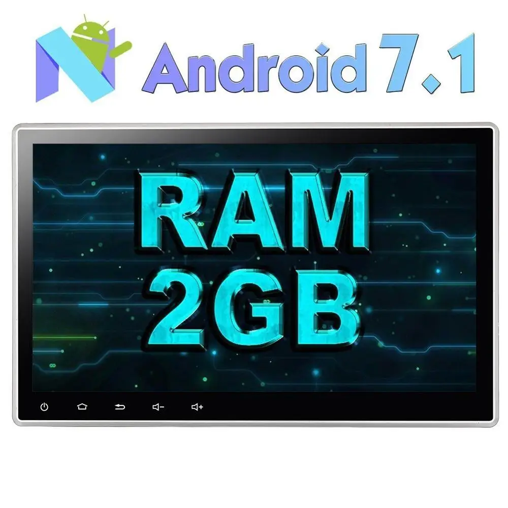 Eincar 7 1 Android 10 &quotАвтомобильный Стерео Авторадио dvd-плеера 2 Din gps навигация Bluetooth