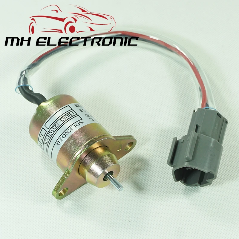 MH Электронный 12 V отсечка Подачи Топлива Дизель соленоидный выключатель 1503ES-12S5SUC12S 119233-77932 для Yanmar John Deere 1503ES-12S5SUC12S