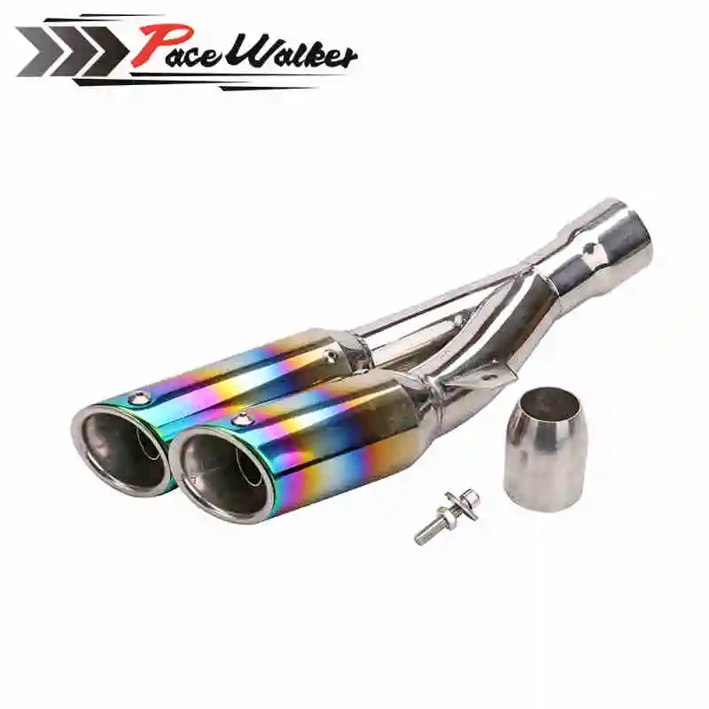 FREE SHIPPING Universal Motorcycle Exhaust Muffler Pipe Slip On For