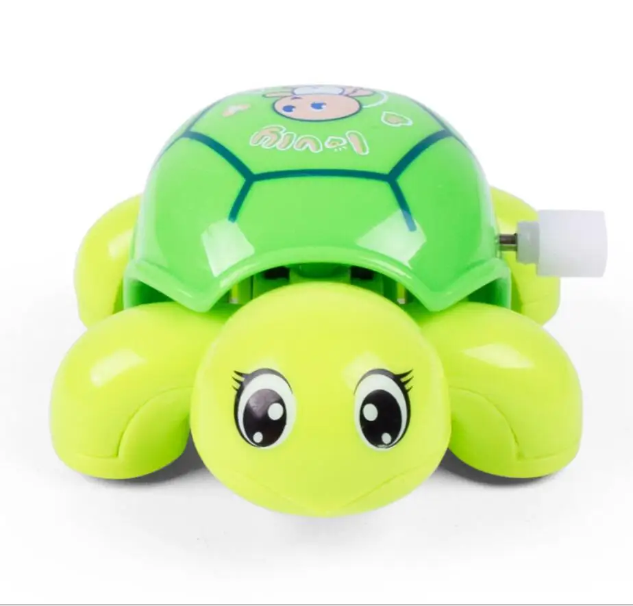 

Children's wind-up toy cartoon turtle puzzle chain small toys