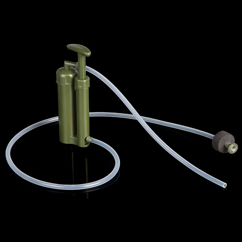 Чистый легкий Открытый походный кемпинг фильтр для воды очиститель 0,1 микрон 2000л портативное чистое аварийное оборудование для выживания