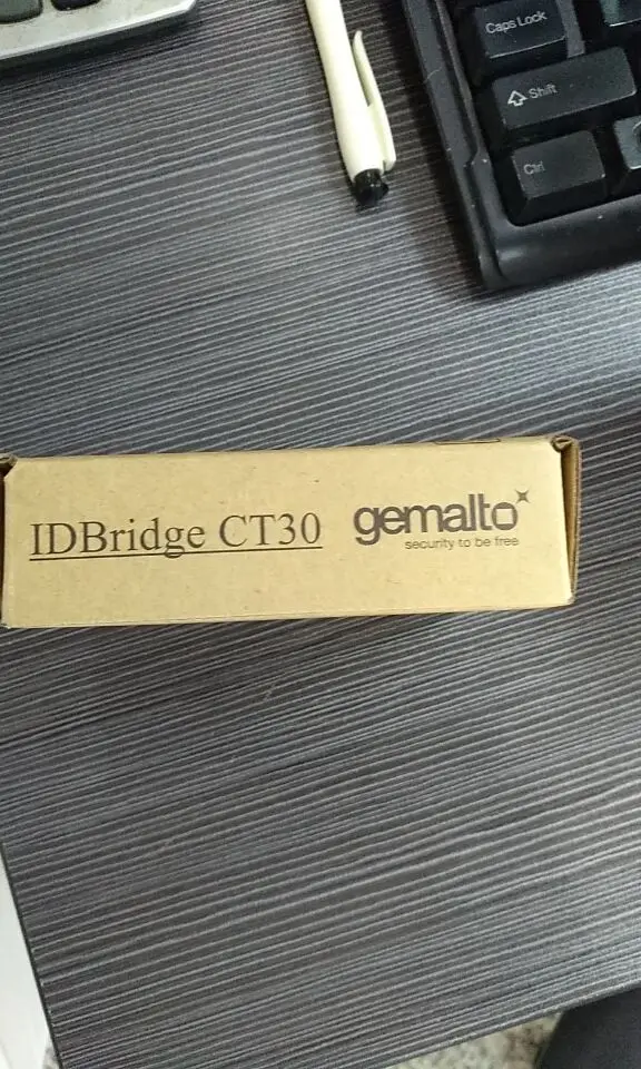 Gemalto IDBridge CT30 HWP117685G USB 2,0 кардридер Универсальный для всех смарт-карт ISO настраиваемый