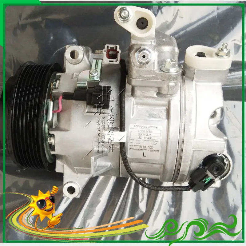 A/C AC компрессор кондиционера охлаждающий насос для Infiniti G35 M35 G37 92600JK20A 92600-JK20A 92600-JK20B 92600JK21A