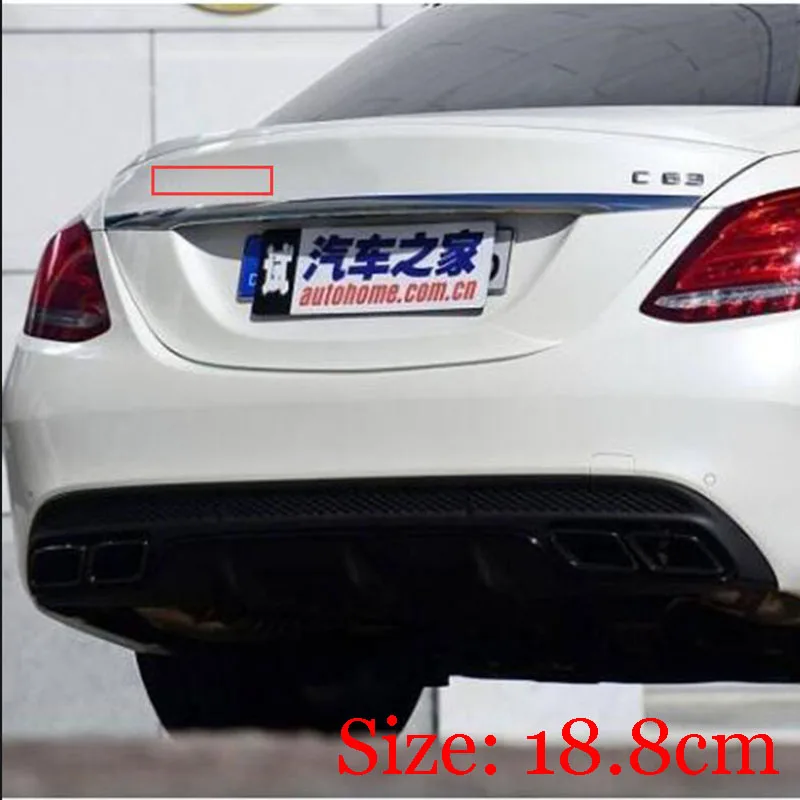 

A M G Letter Emblem for Mercedes Benz AMG C63 C63S E63 E63S Car Styling Refitting Trunk Logo Sticker Glossy Black Matte Chrome