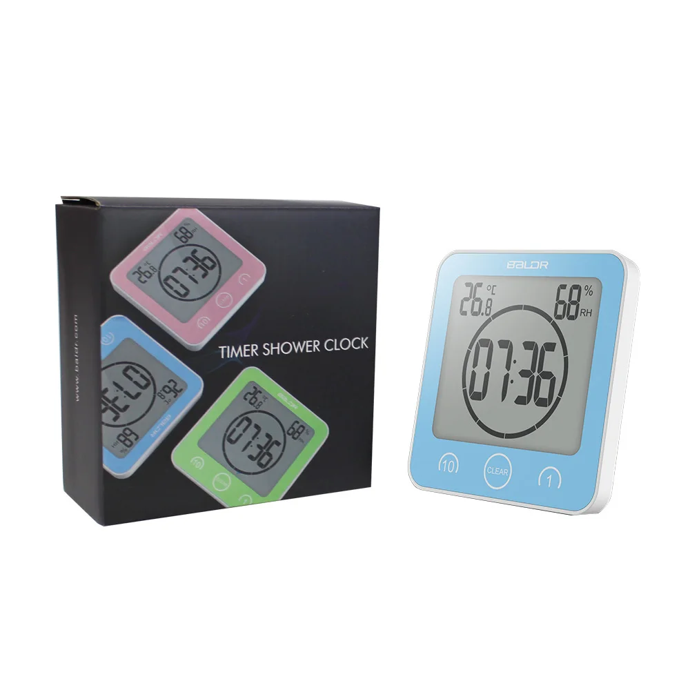 Uhr Für Badezimmer, baldr digitale badezimmer uhr wasserdicht dusche uhr saugnäpfe, Design ideen