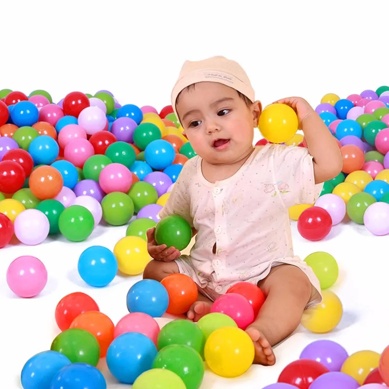 Pudcoco Colorful Ball Toys 20Pcs/50Pcs/100PCS Ball For Baby Kids Soft Plastic Ocean Ball Toys Children Swim Ball Pits Toy