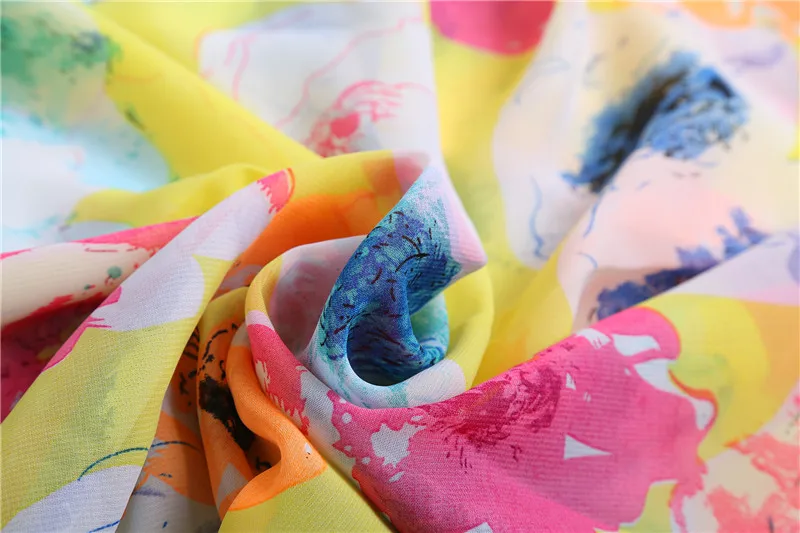 13-chiffon scarf