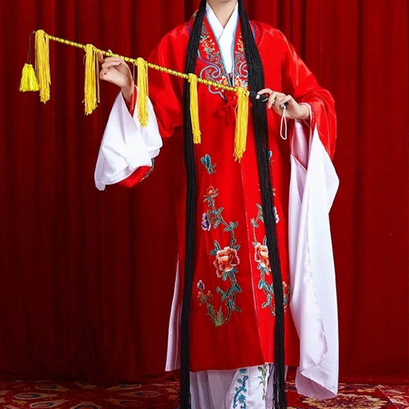 Китайский народный танцевальный костюм одежда hanfu древний веер традиционный