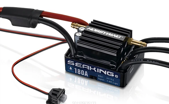 

Hobbywing Seaking 180A V3 Brushless ESC for Boat (Version3.0) with Water Cooling System Free Shipping