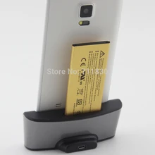 For Samsung Galaxy Note 4 Battery Charger Data Sync Desktop Dual Cradle Charging Dock for Galaxy N9100 SM-N910W8 SM-N910C N910F