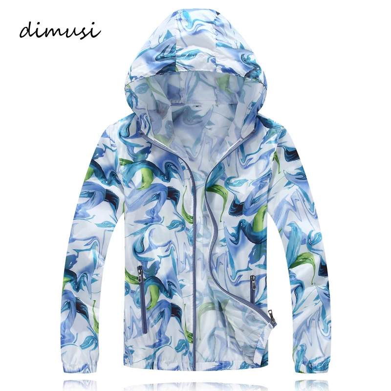 DIMUSI الصيف سريعة الجافة الرجال سترة واقية الجلد معطف واقية من الشمس التمويه رجالي الجيش أبلى خفيفة Windbreake سترة 4XL ، TA104