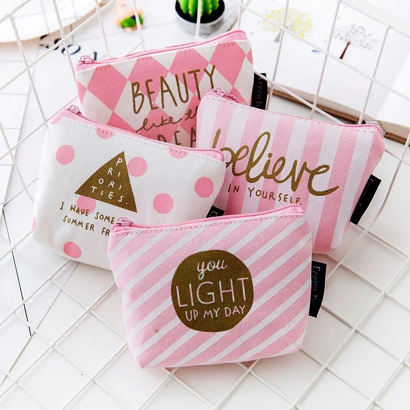 New Girls Mini Cartoon Wallet Coin Purse Canvas Women Wallets Female Fashion Zipper Small for Coins Carteras Mujer | Багаж и сумки