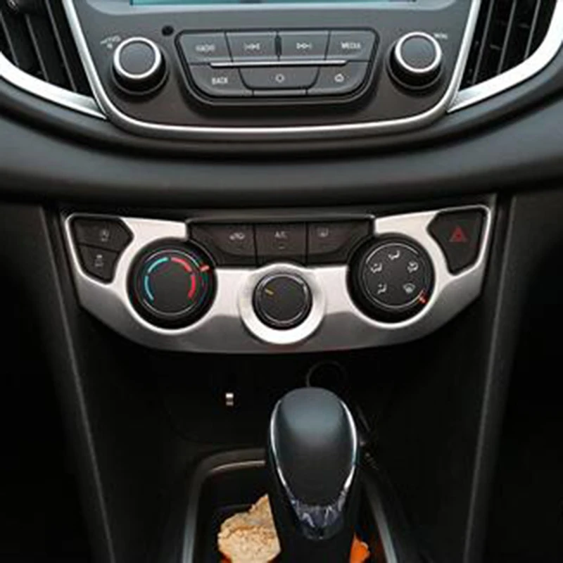 Для Chevrolet CAVALIER 2017 2019 ABS Матовый автомобильный Кондиционер кнопка включения Панель